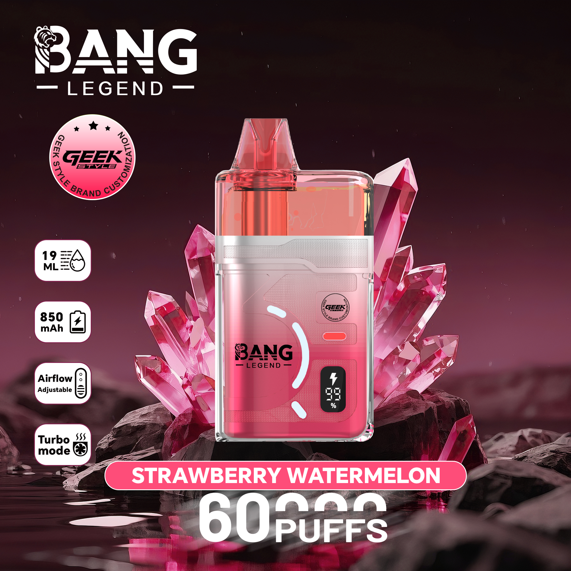 BANG Legend 60K Puffs Disposable Vape - Image 2