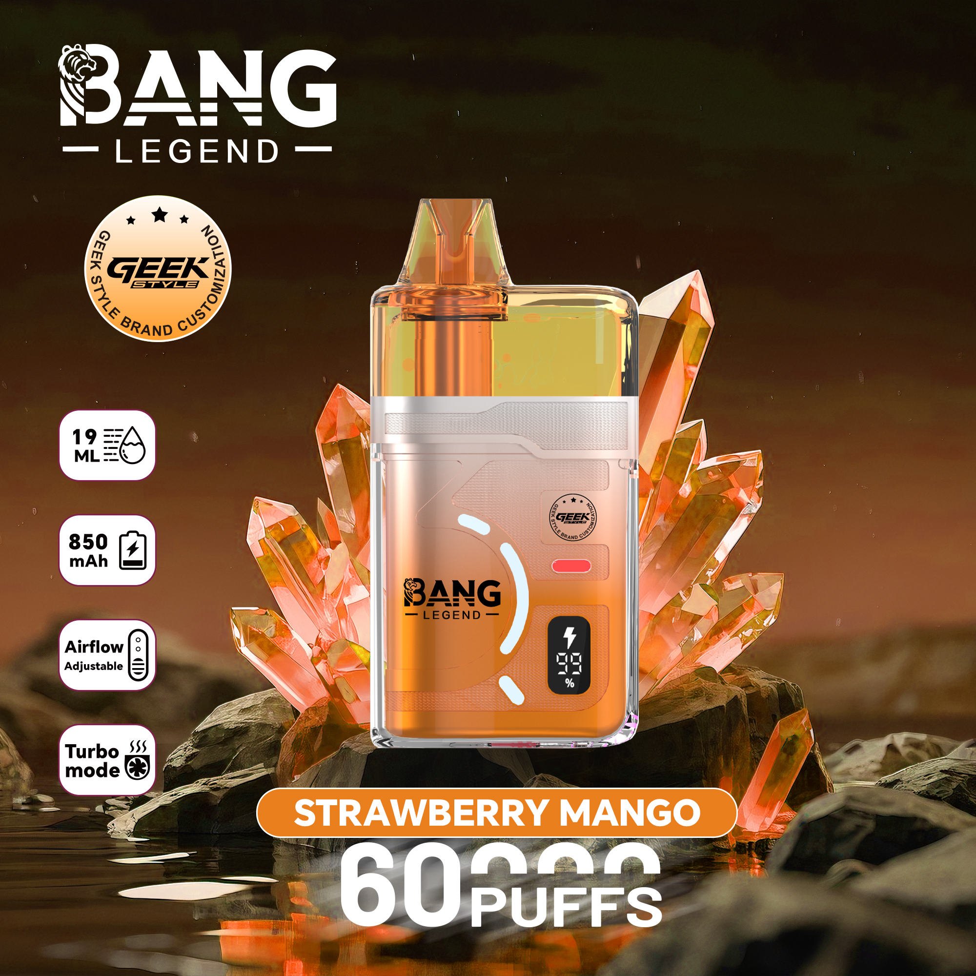 BANG Legend 60K Puffs Disposable Vape - Image 8