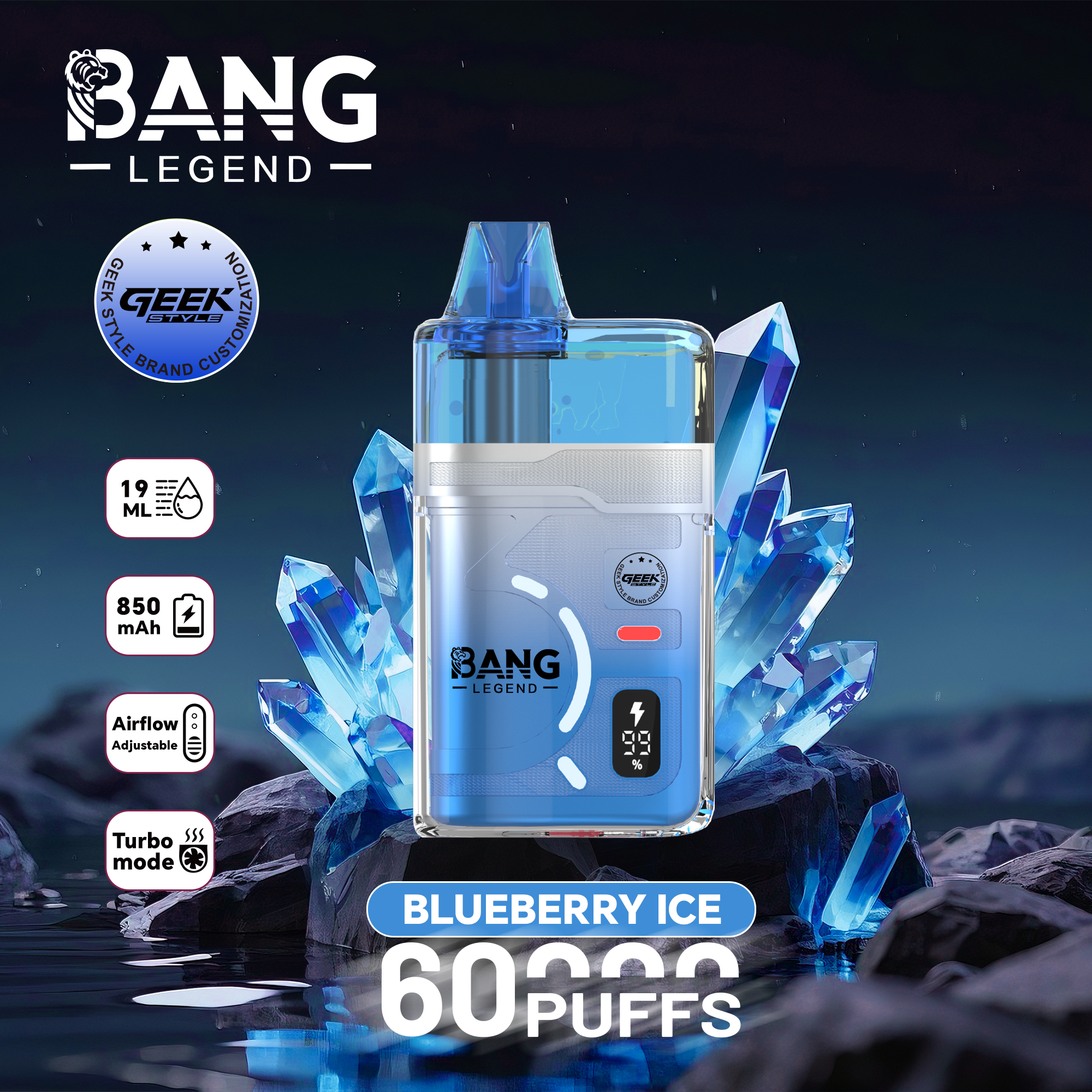 BANG Legend 60K Puffs Disposable Vape - Image 10