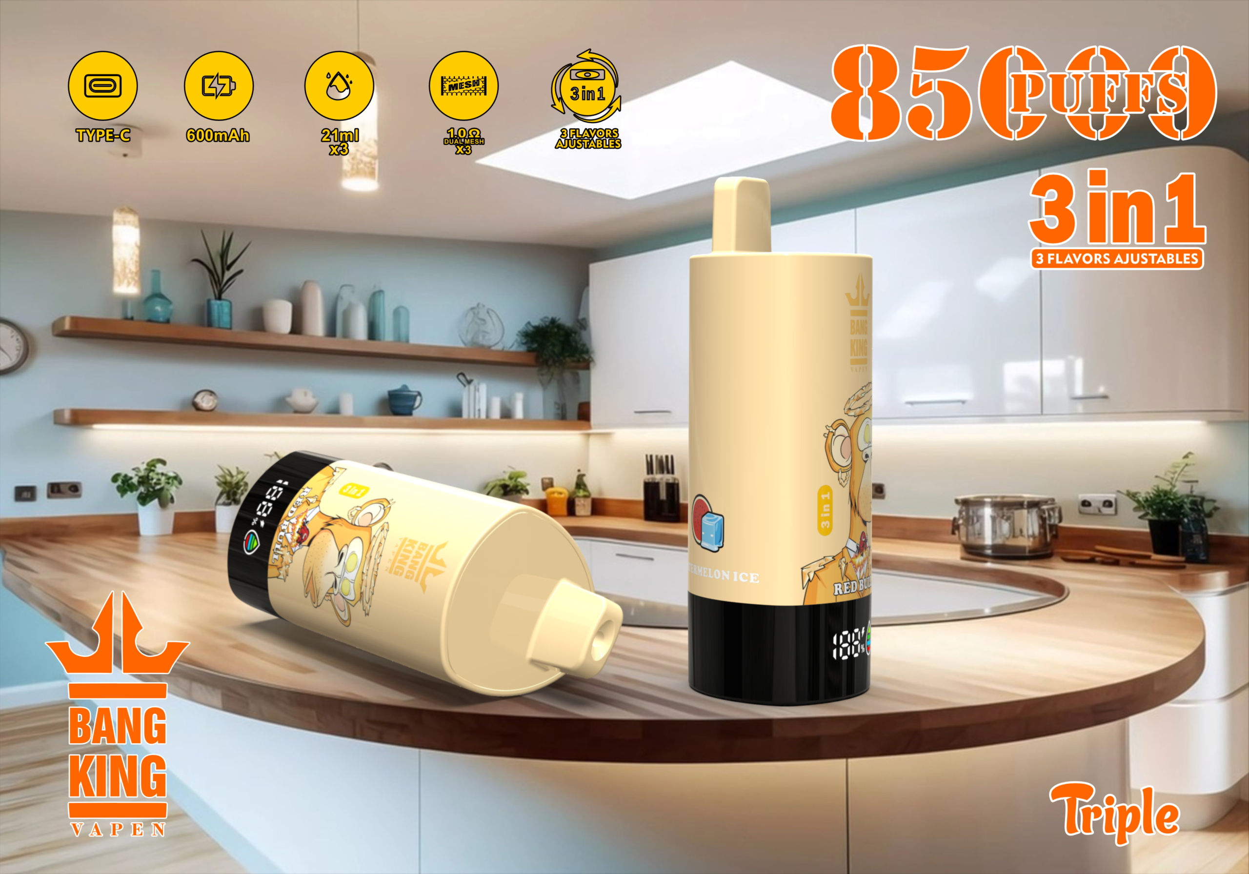 BANG King 85K Puffs Disposable Vape - Image 2