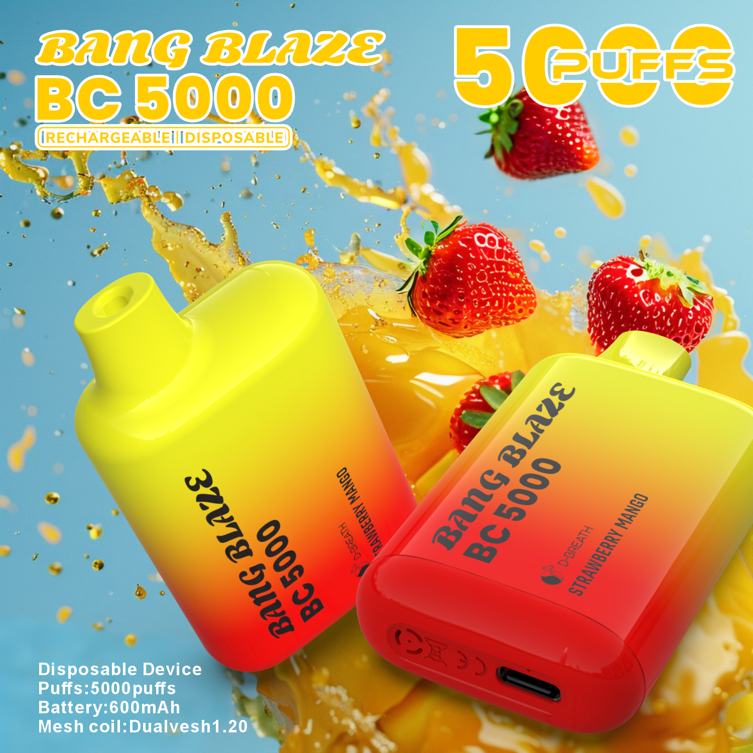 BANG 5K Puffs Disposable Vape - Image 2