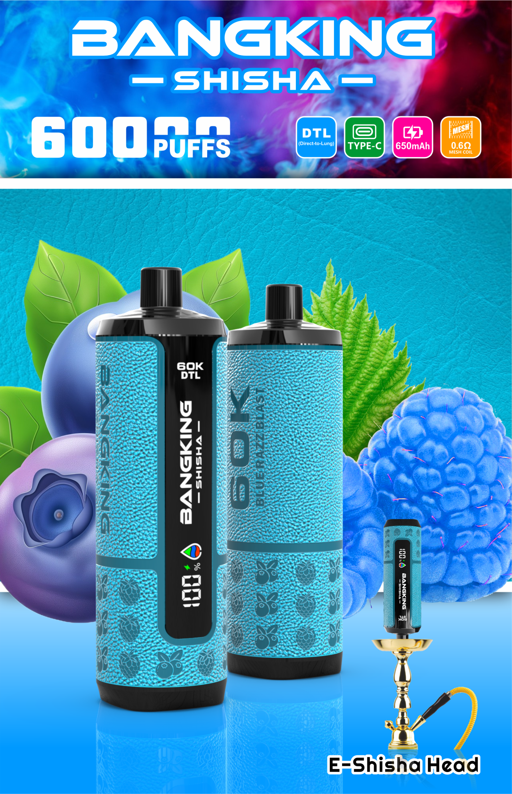 BANG King 60K Puffs Disposable Vape - Image 2