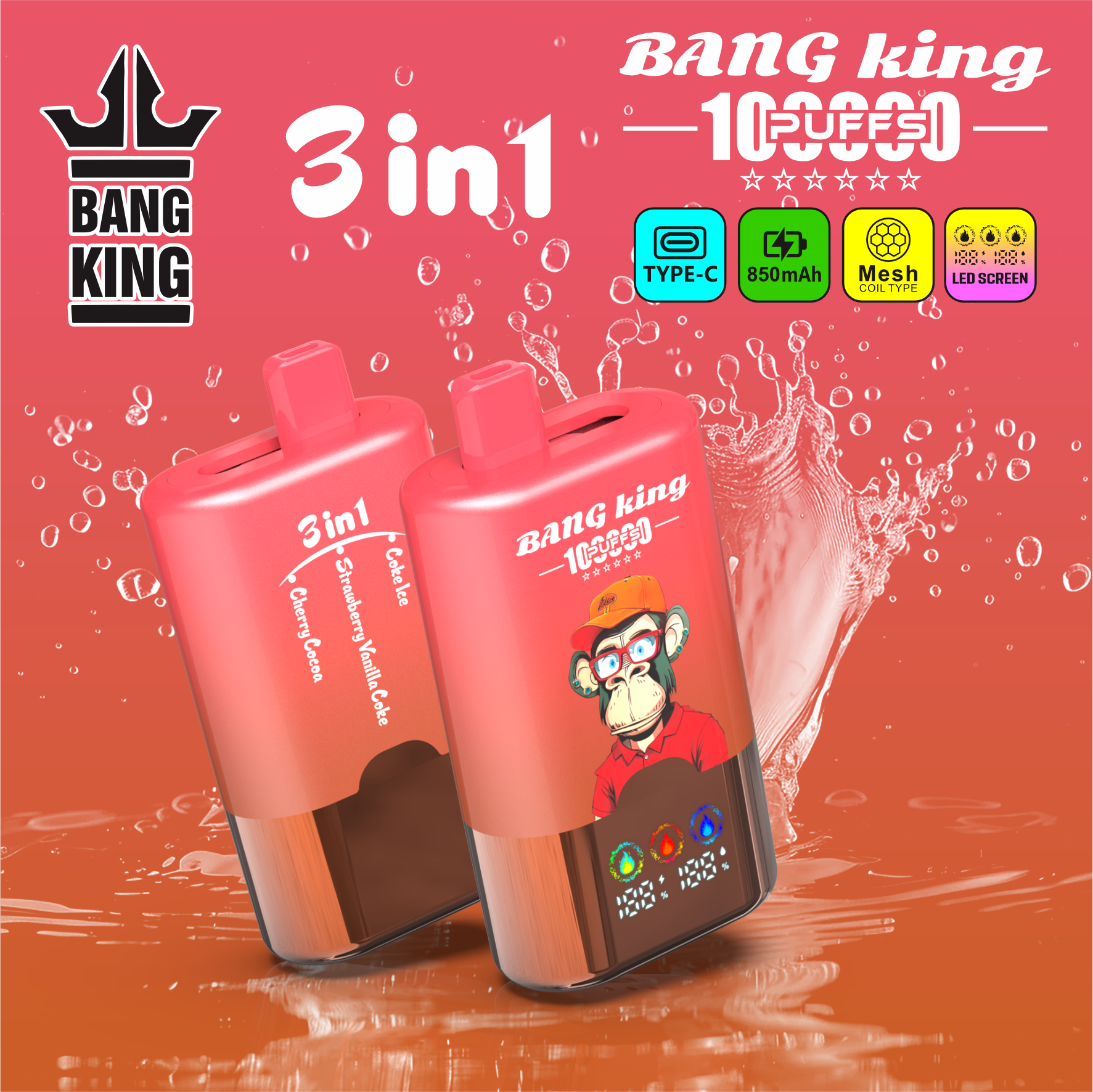 BANG King 100K Puffs Disposable Vape - Image 3