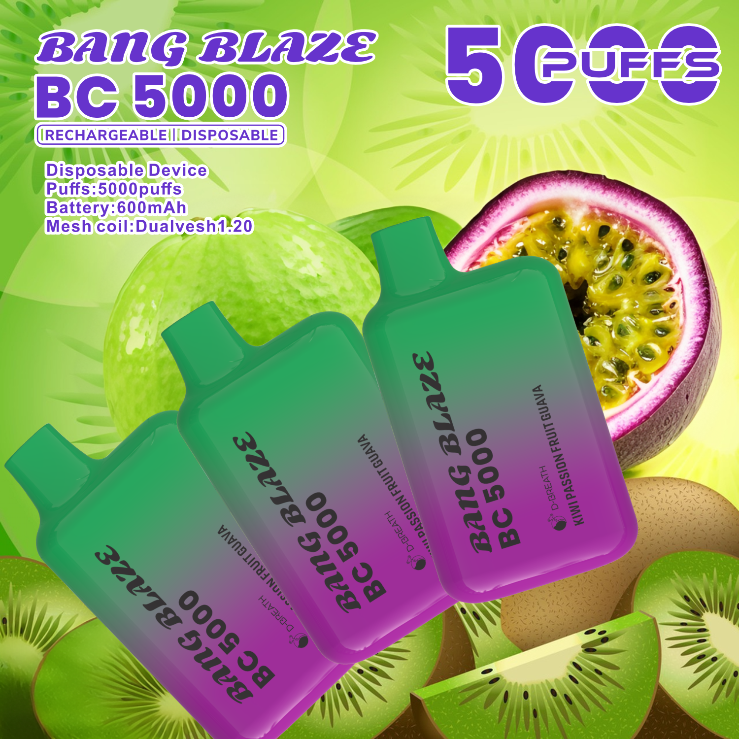 BANG 5K Puffs Disposable Vape - Image 3