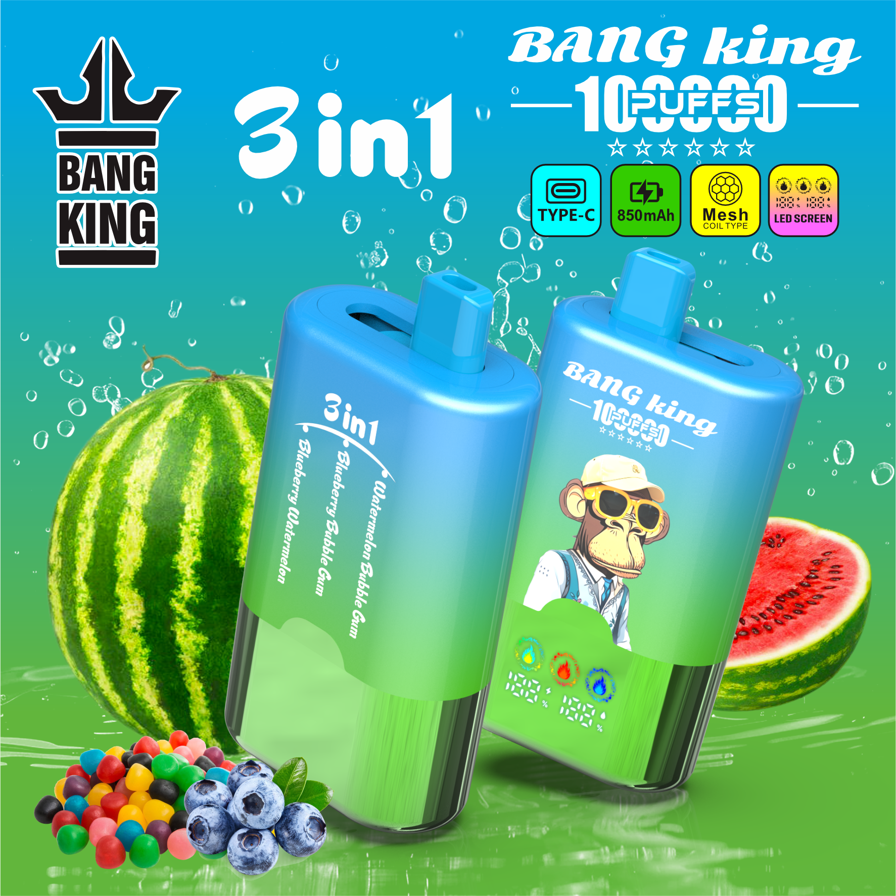 BANG King 100K Puffs Disposable Vape - Image 4