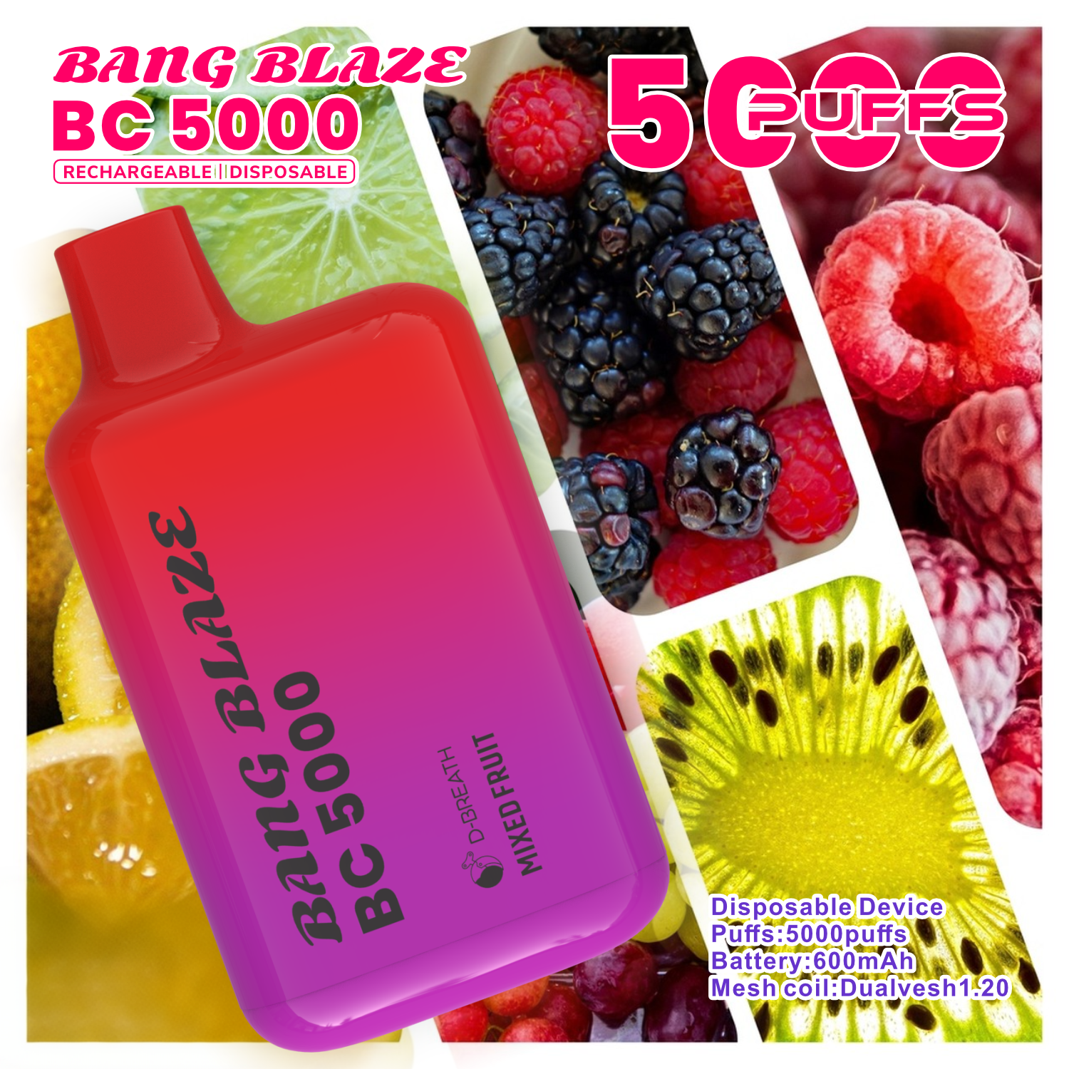 BANG 5K Puffs Disposable Vape - Image 4