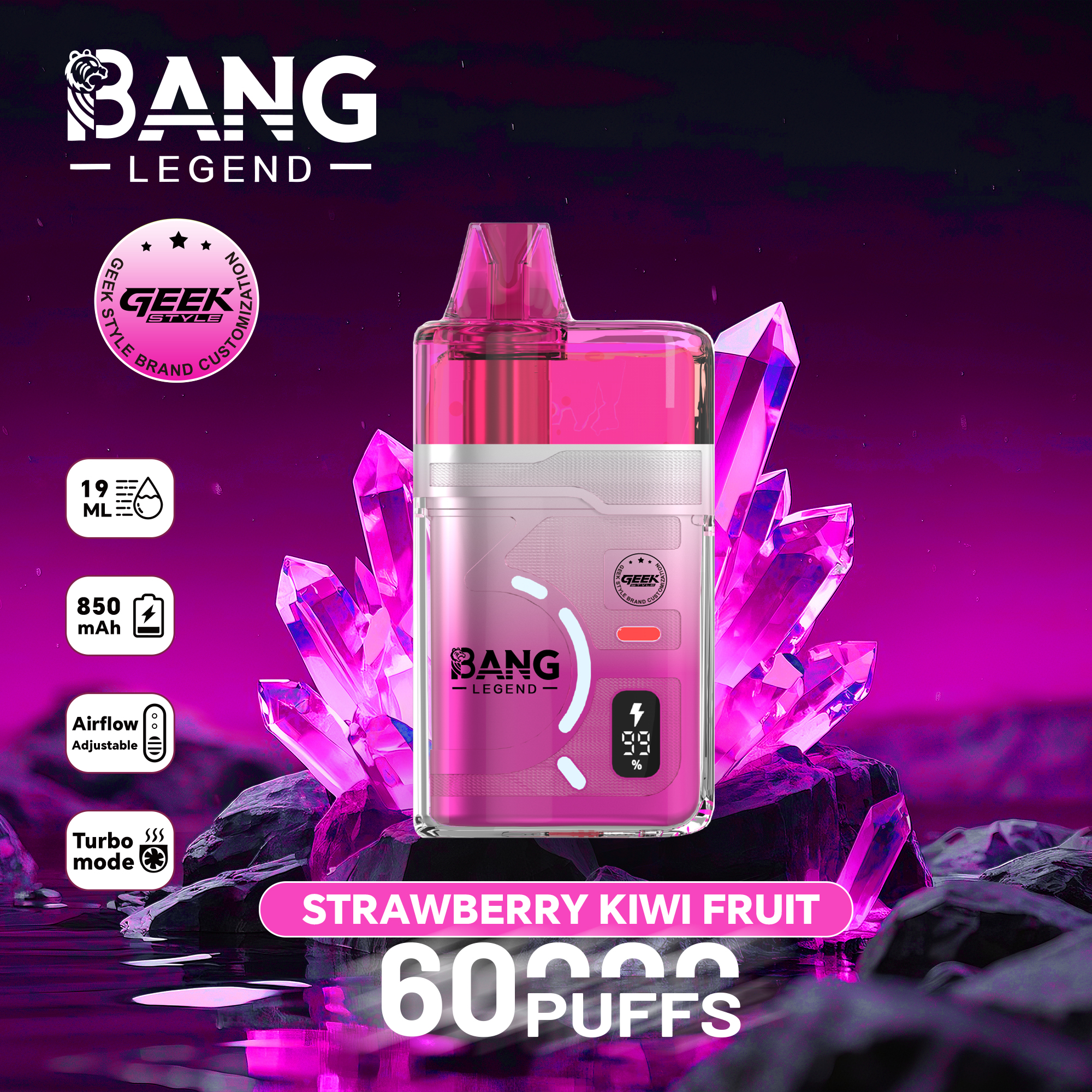 BANG Legend 60K Puffs Disposable Vape - Image 12