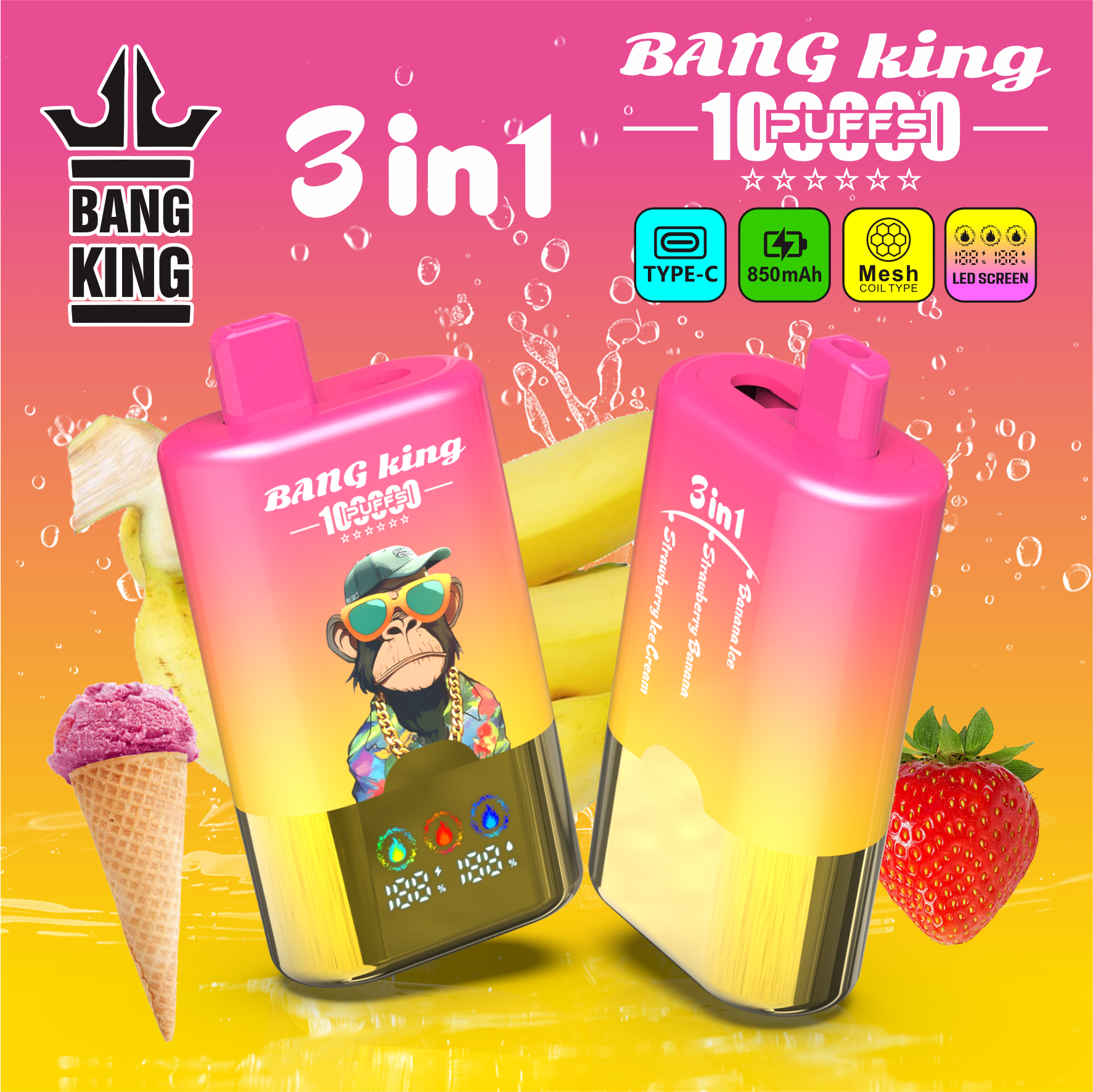 BANG King 100K Puffs Disposable Vape - Image 5