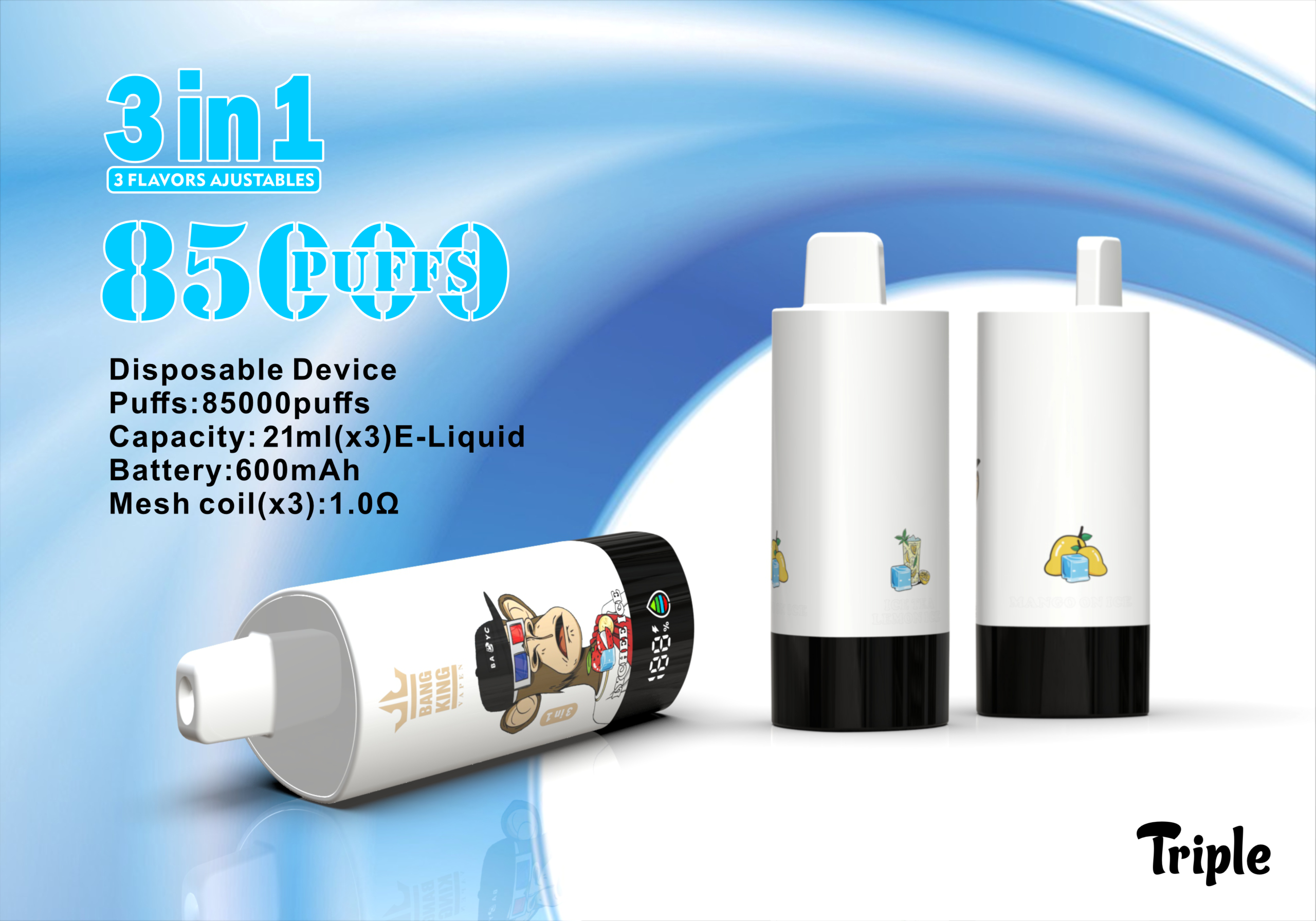 BANG King 85K Puffs Disposable Vape - Image 8