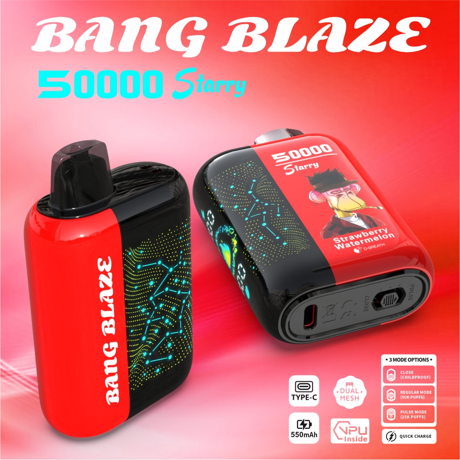 BANG Blaze 50K Puffs Disposable Vape - Image 5