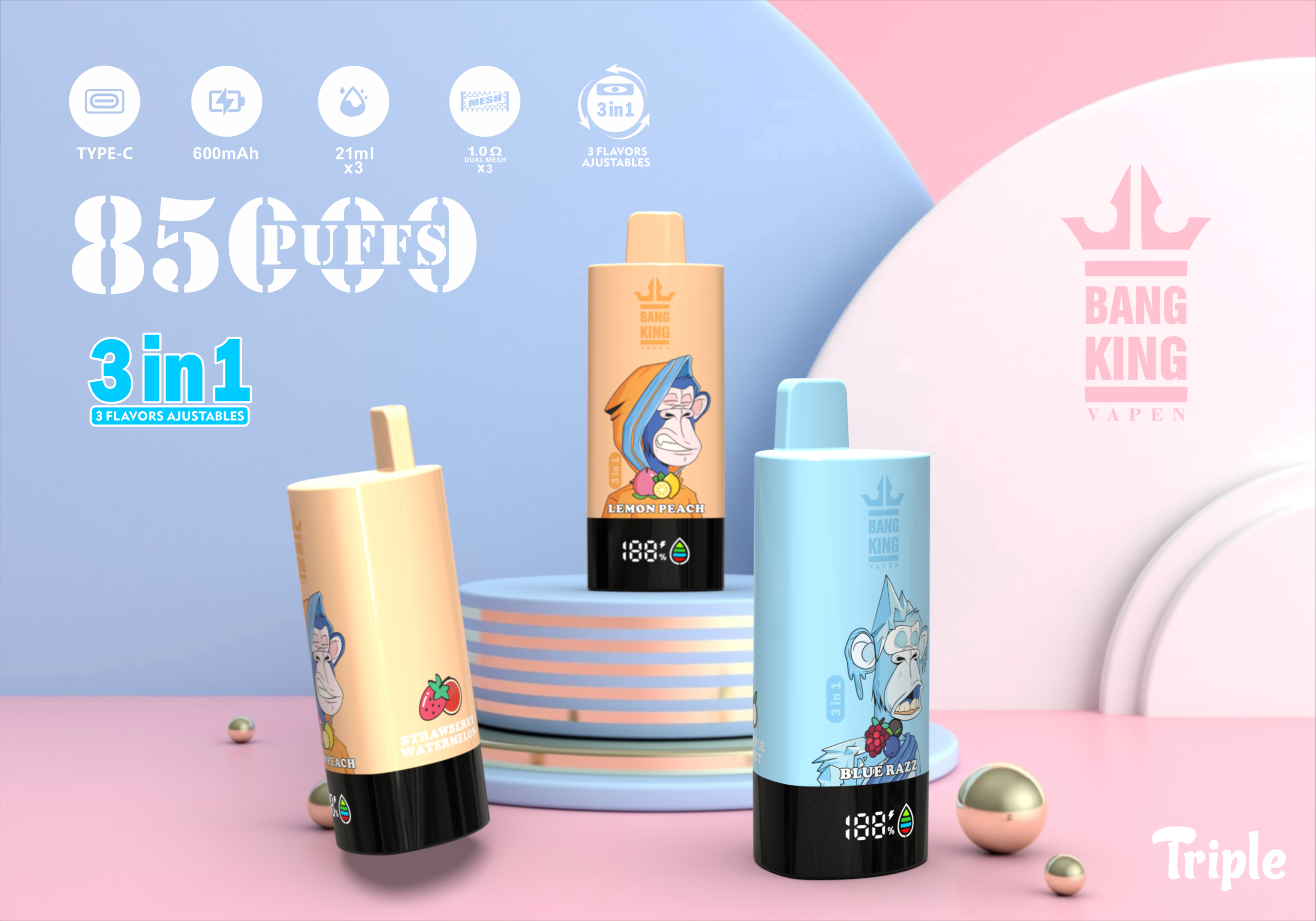 BANG King 85K Puffs Disposable Vape - Image 12