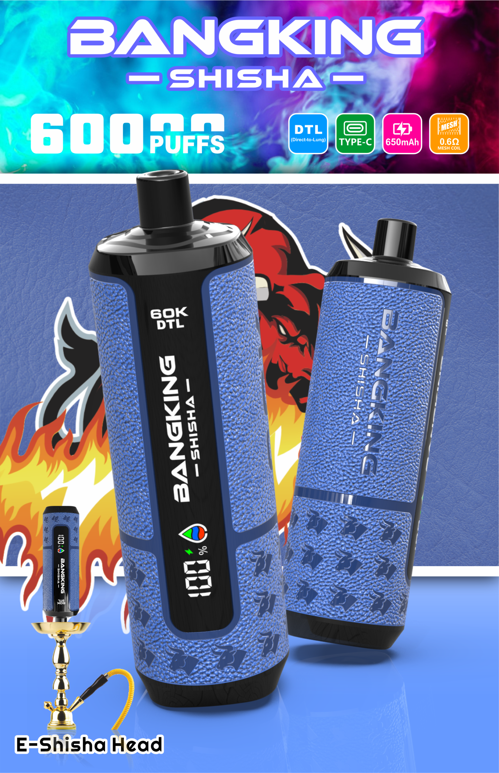 BANG King 60K Puffs Disposable Vape - Image 7