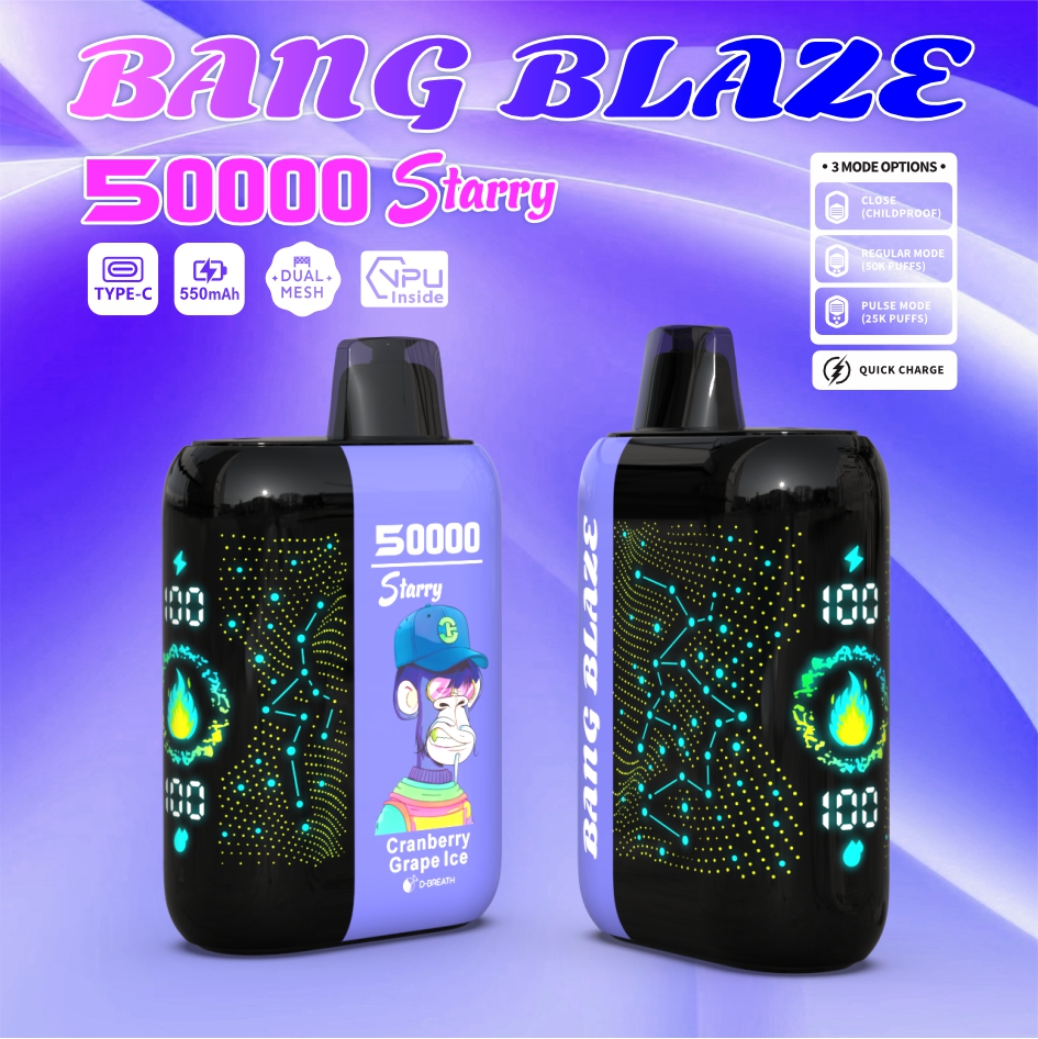 BANG Blaze 50K Puffs Disposable Vape - Image 9