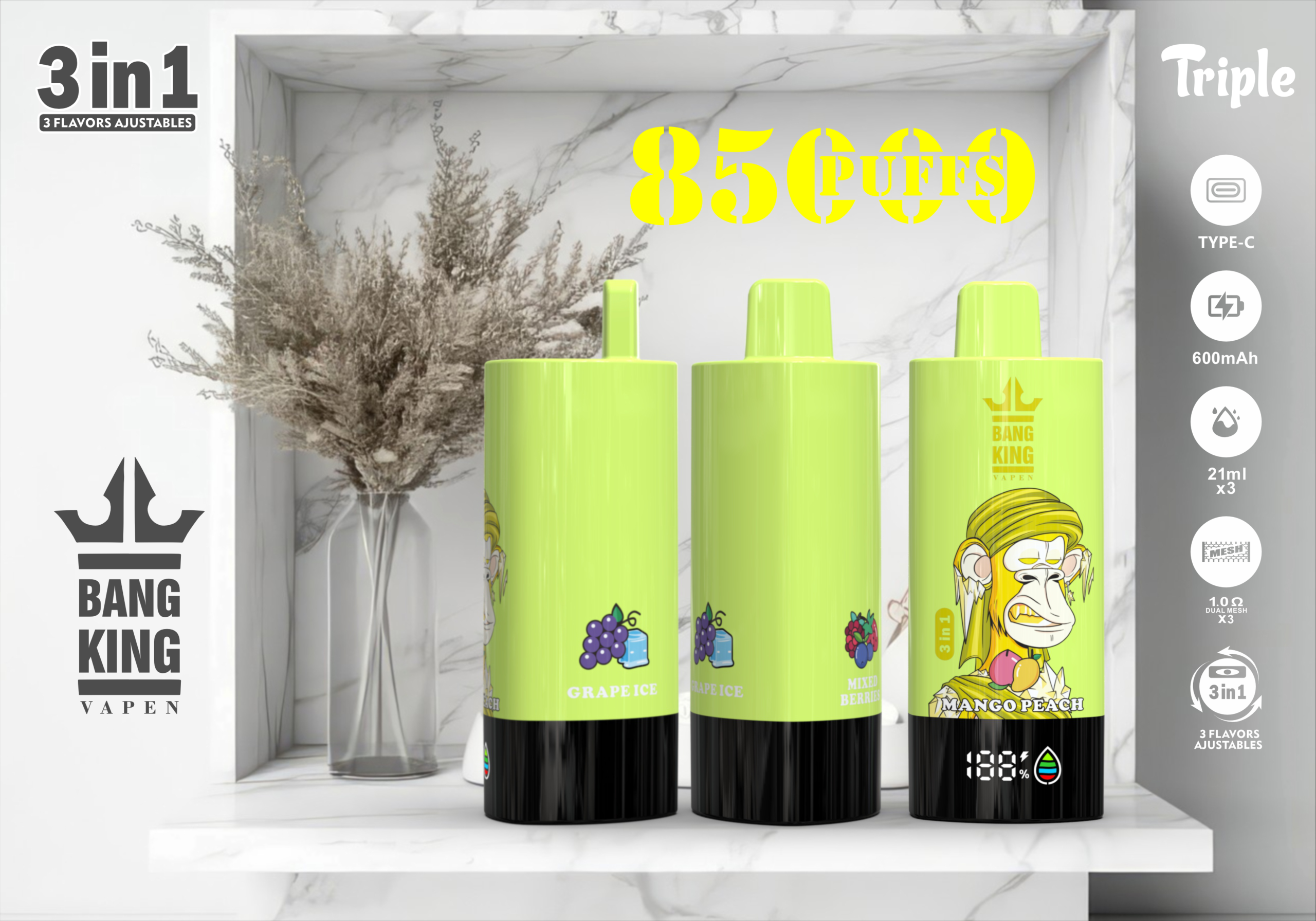 BANG King 85K Puffs Disposable Vape - Image 14