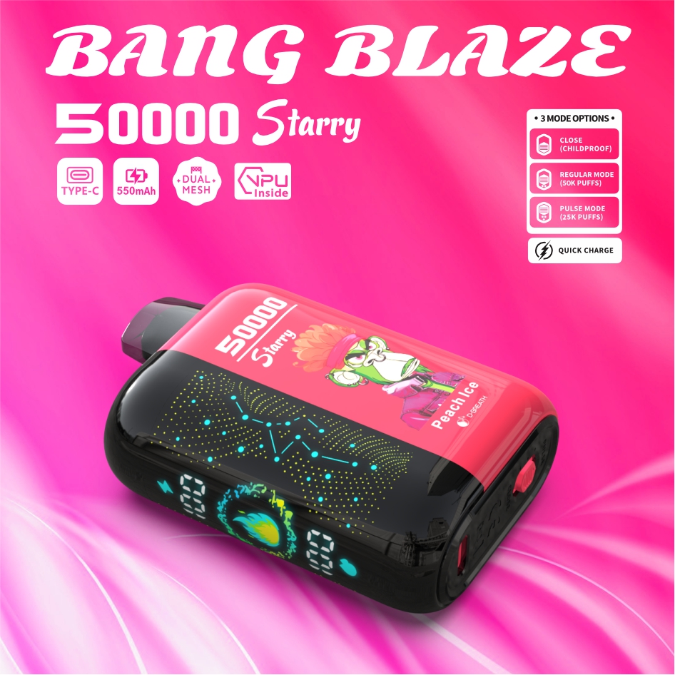 BANG Blaze 50K Puffs Disposable Vape - Image 10