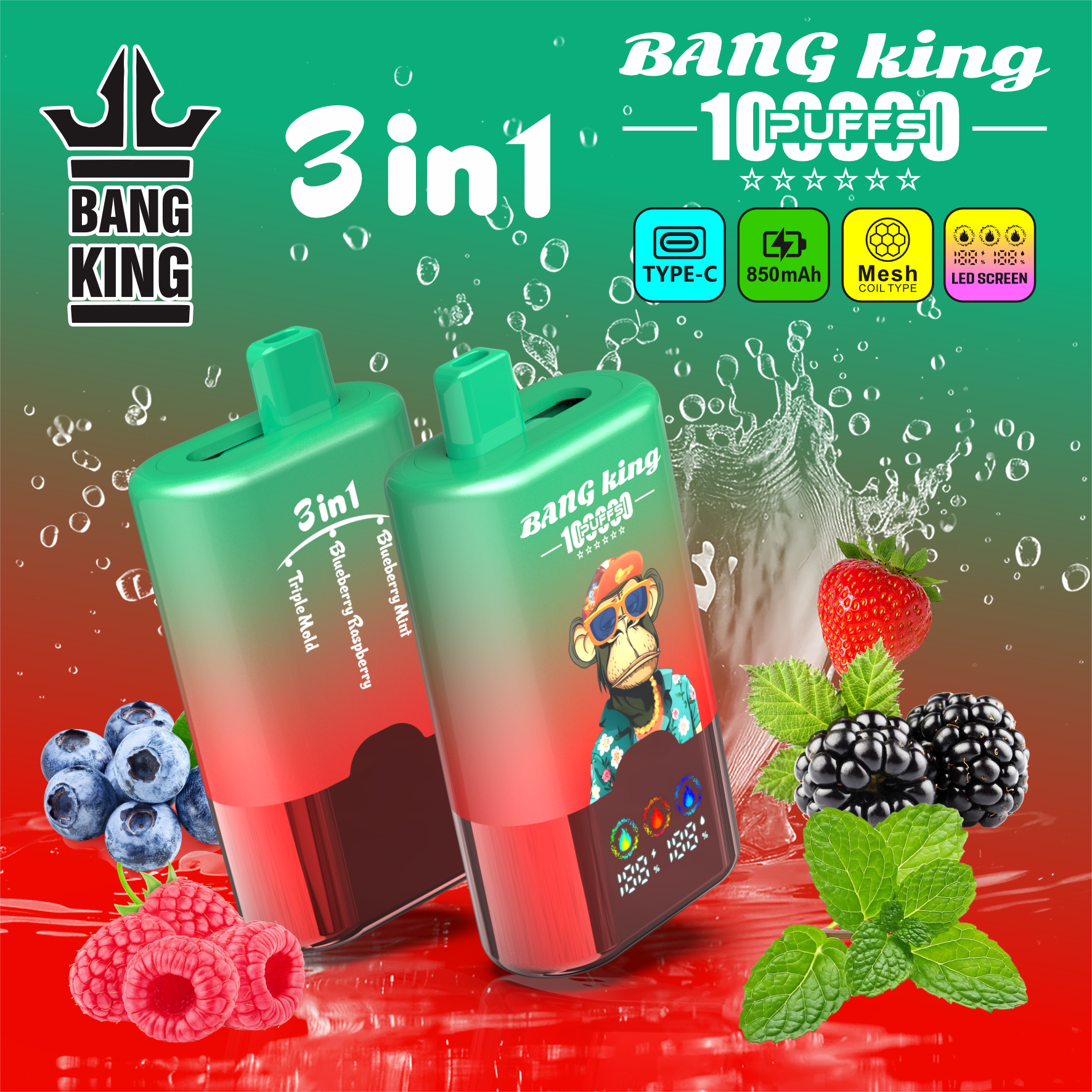 BANG King 100K Puffs Disposable Vape - Image 12