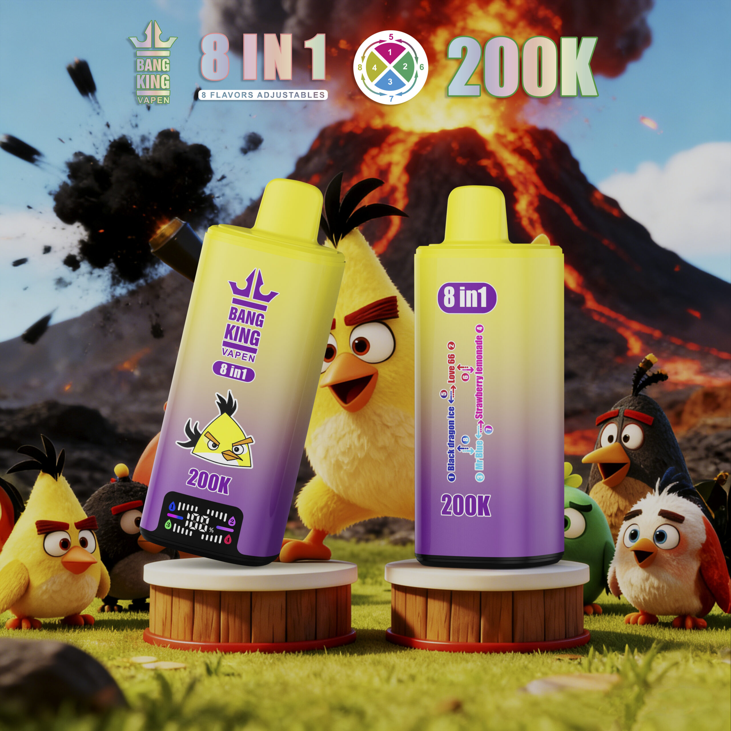 BANG King 200K Puffs Disposable Vape - Image 5
