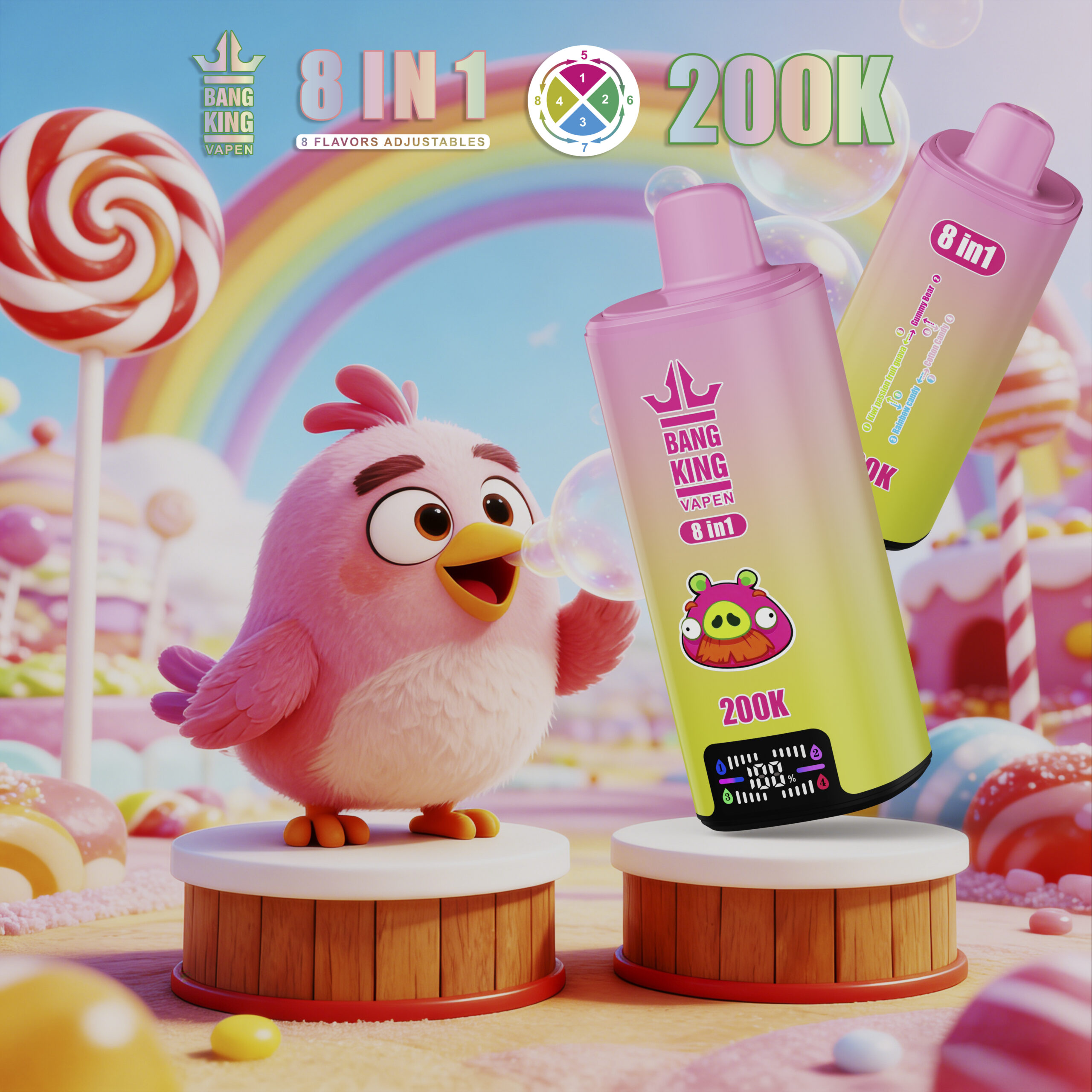 BANG King 200K Puffs Disposable Vape - Image 6