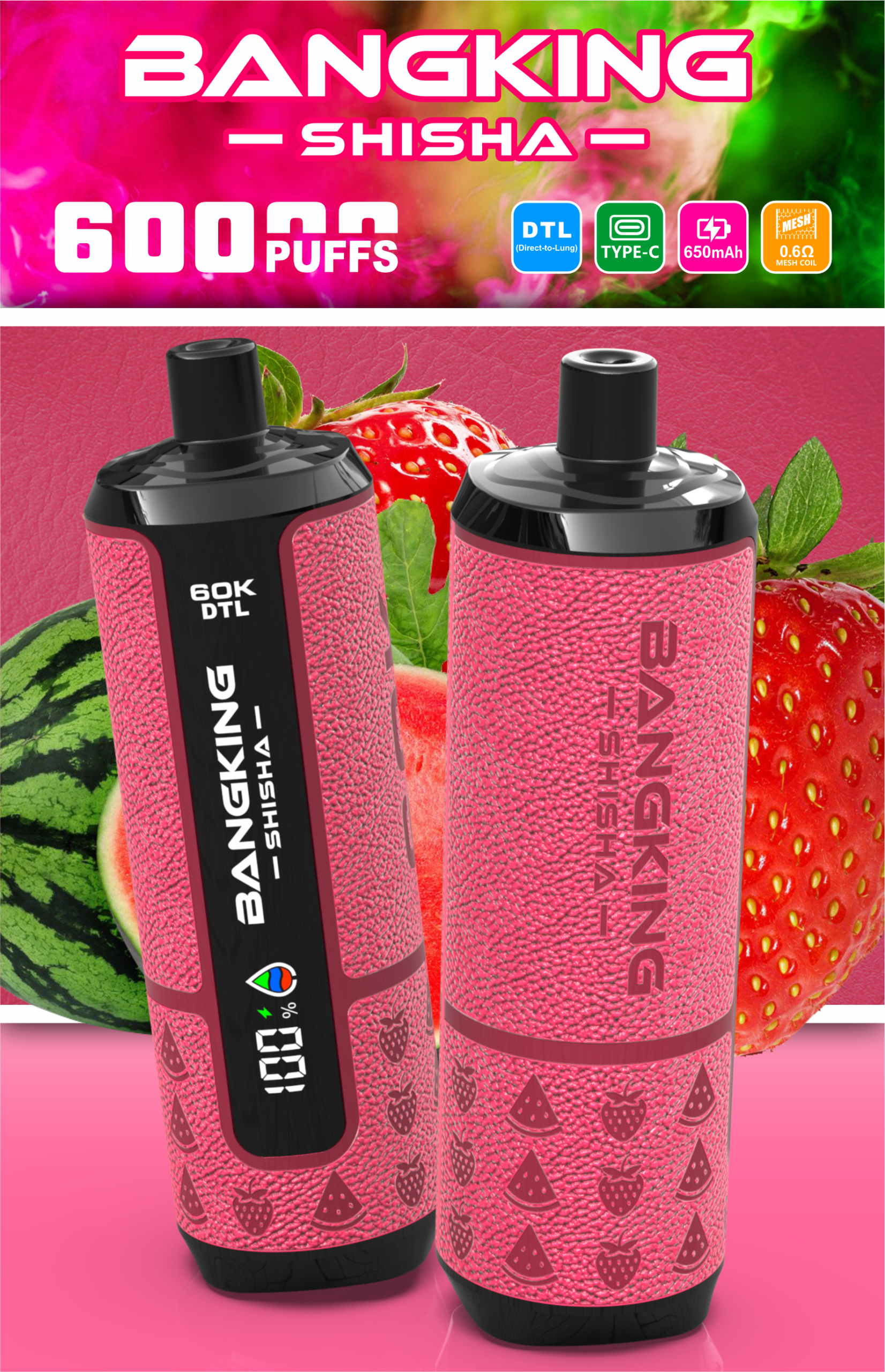 BANG King 60K Puffs Disposable Vape - Image 9
