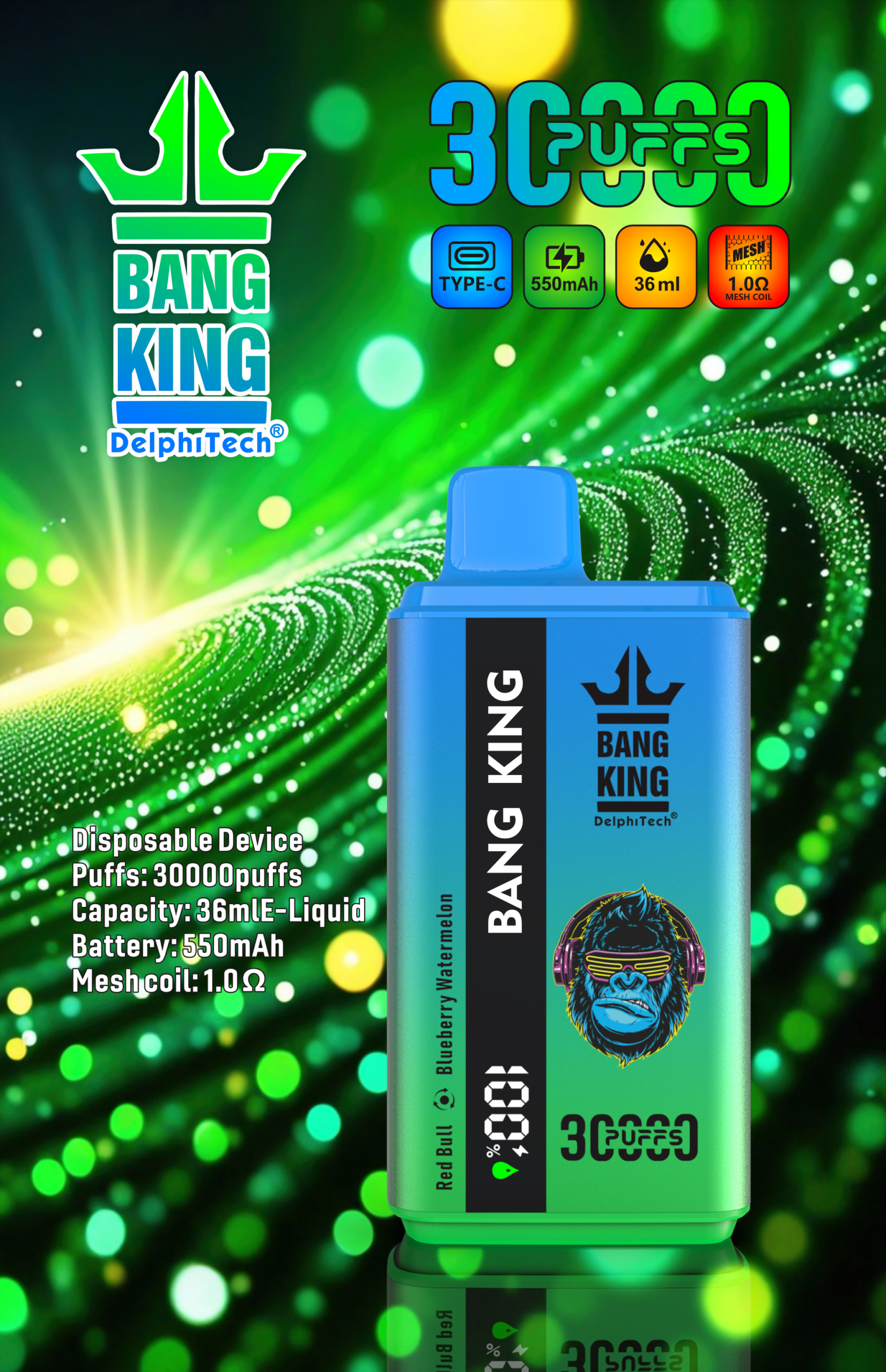 BANG King 30K Puffs Disposable Vape - Image 2