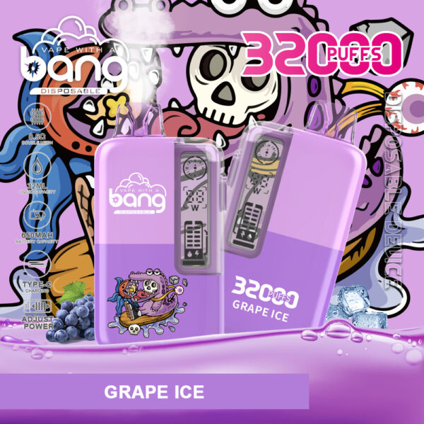 BANG 32K Puffs Disposable Vape - view 13 - Splyv Reserve Australia