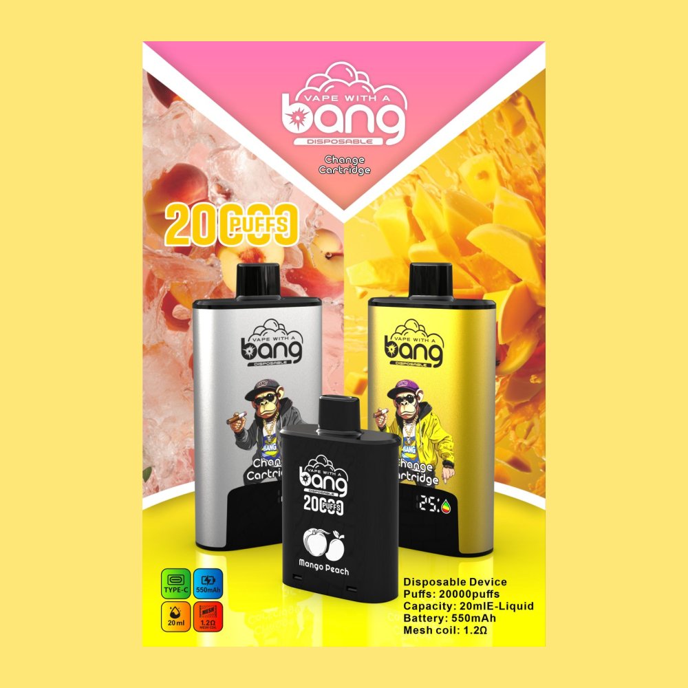 BANG 20K Puffs Disposable Vape - view 1 - Splyv Reserve