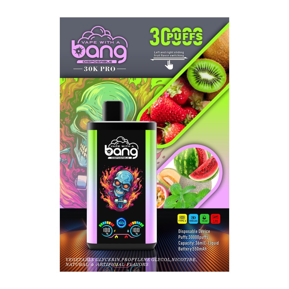 BANG 30K Puffs Disposable Vape - view 1 - Splyv Reserve