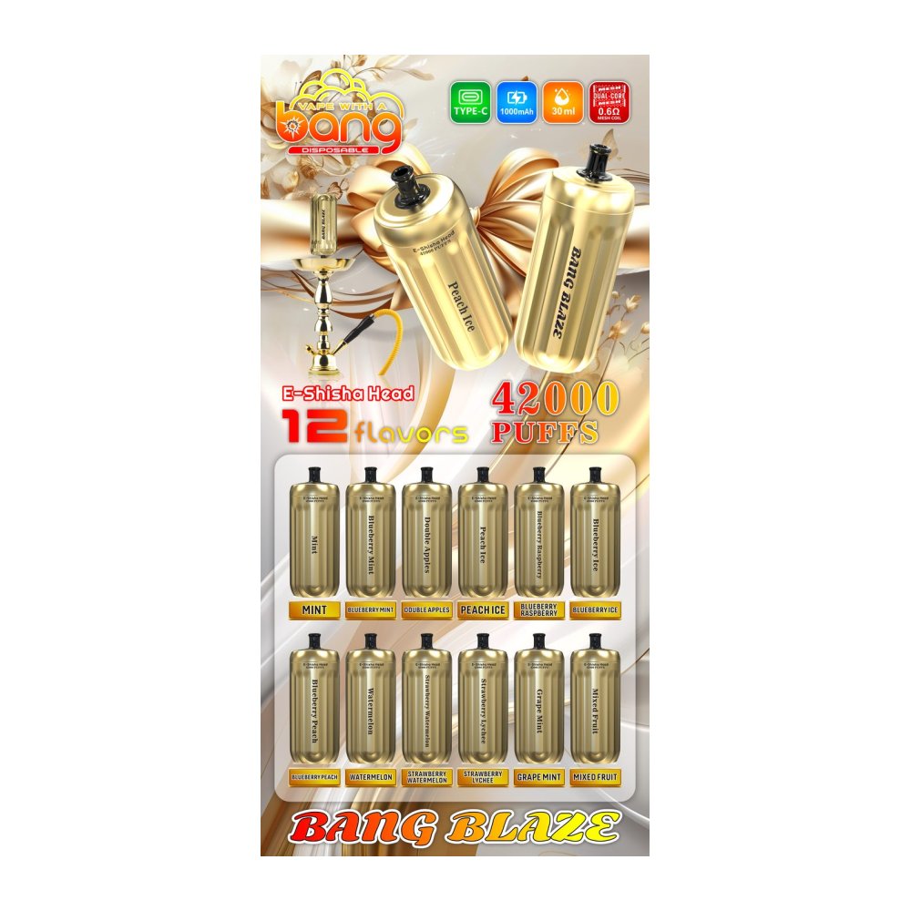 BANG 42K Puffs Disposable Vape - view 1 - Splyv Reserve