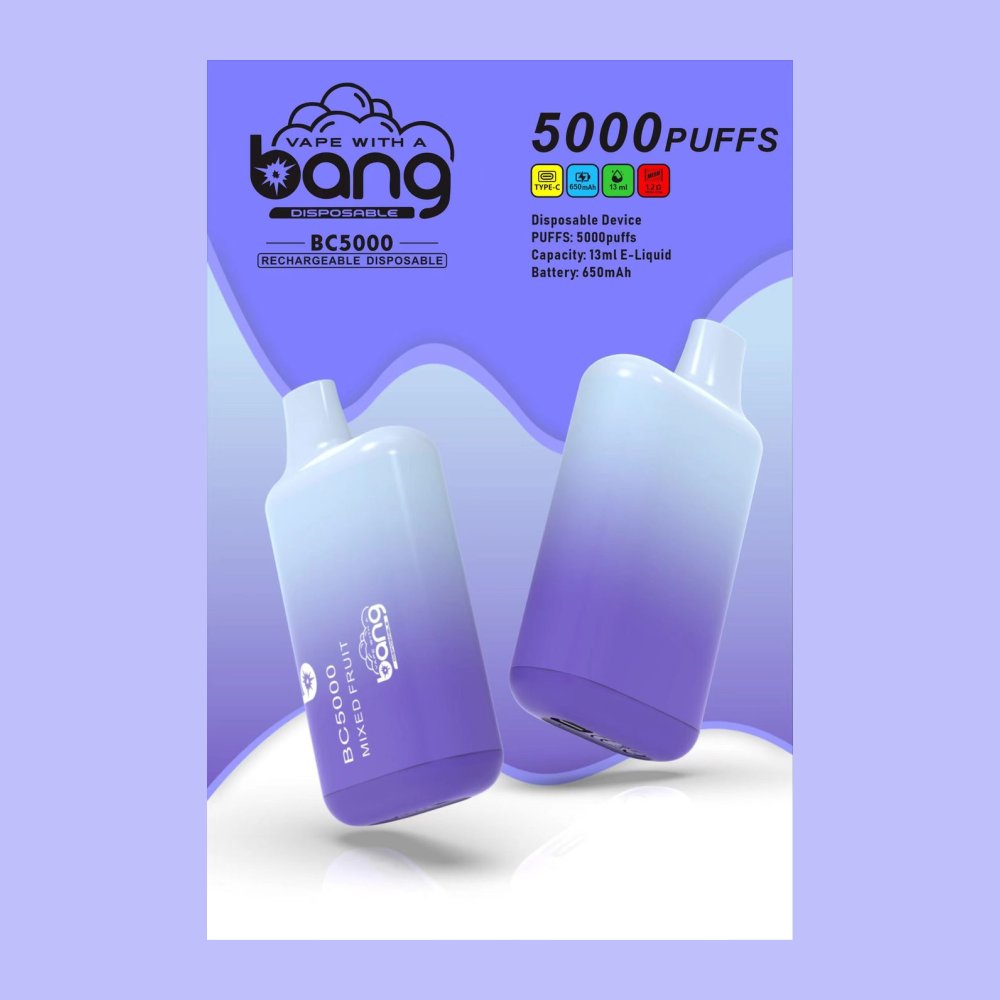 BANG 5K Puffs Disposable Vape - view 1 - Splyv Reserve