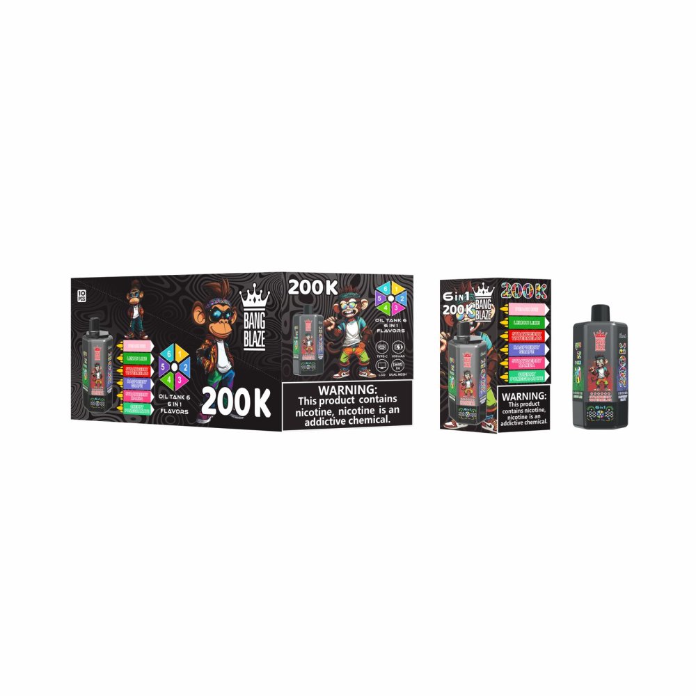 BANG Blaze 200K Puffs Disposable Vape - view 1 - Splyv Reserve