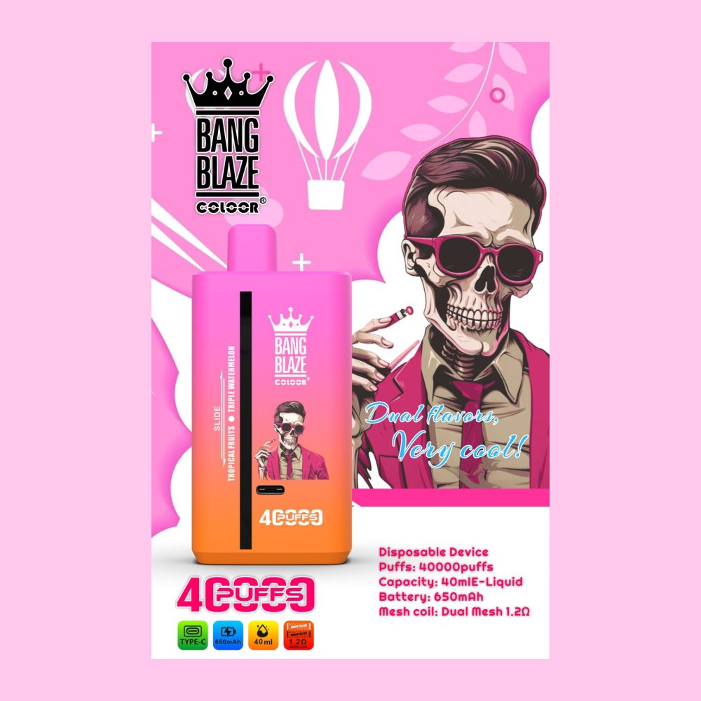 BANG Blaze 40K Puffs Disposable Vape - view 1 - Splyv Reserve