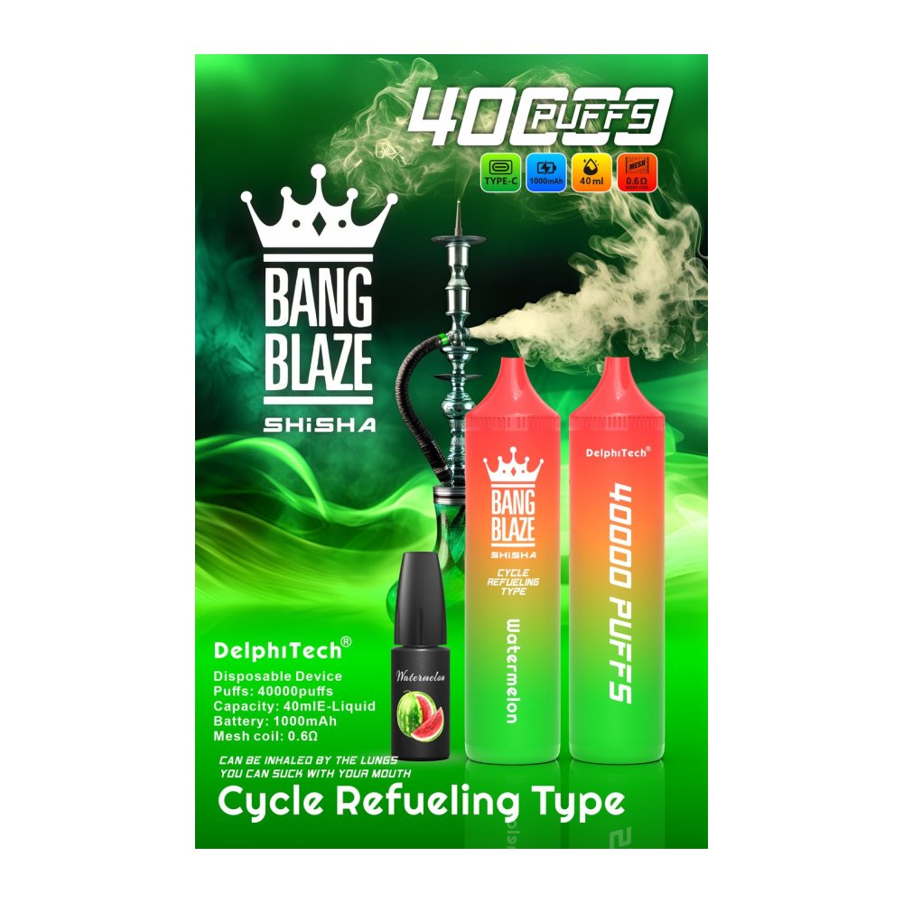 BANG Blaze 40K Puffs Disposable Vape - view 1 - Splyv Reserve