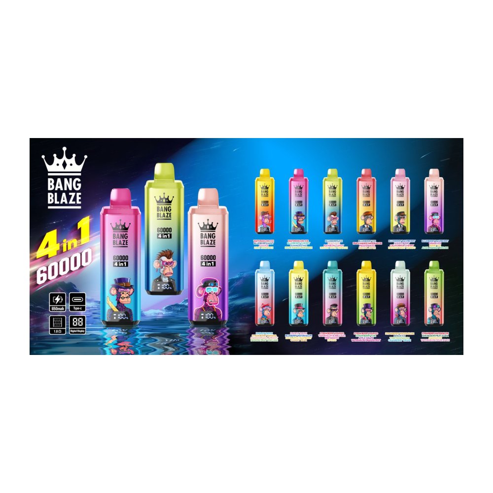 BANG Blaze 60K Puffs Disposable Vape - view 1 - Splyv Reserve
