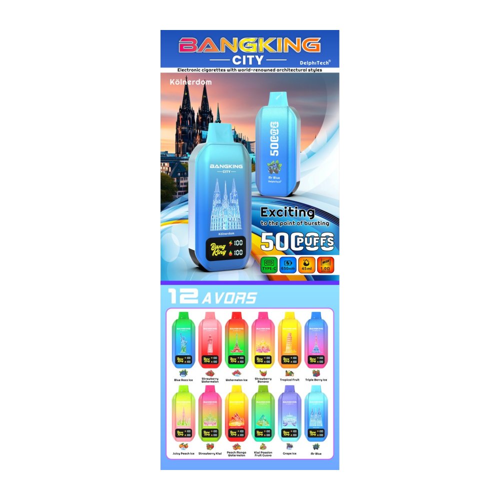 BANG King 50K Puffs Disposable Vape - view 1 - Splyv Reserve