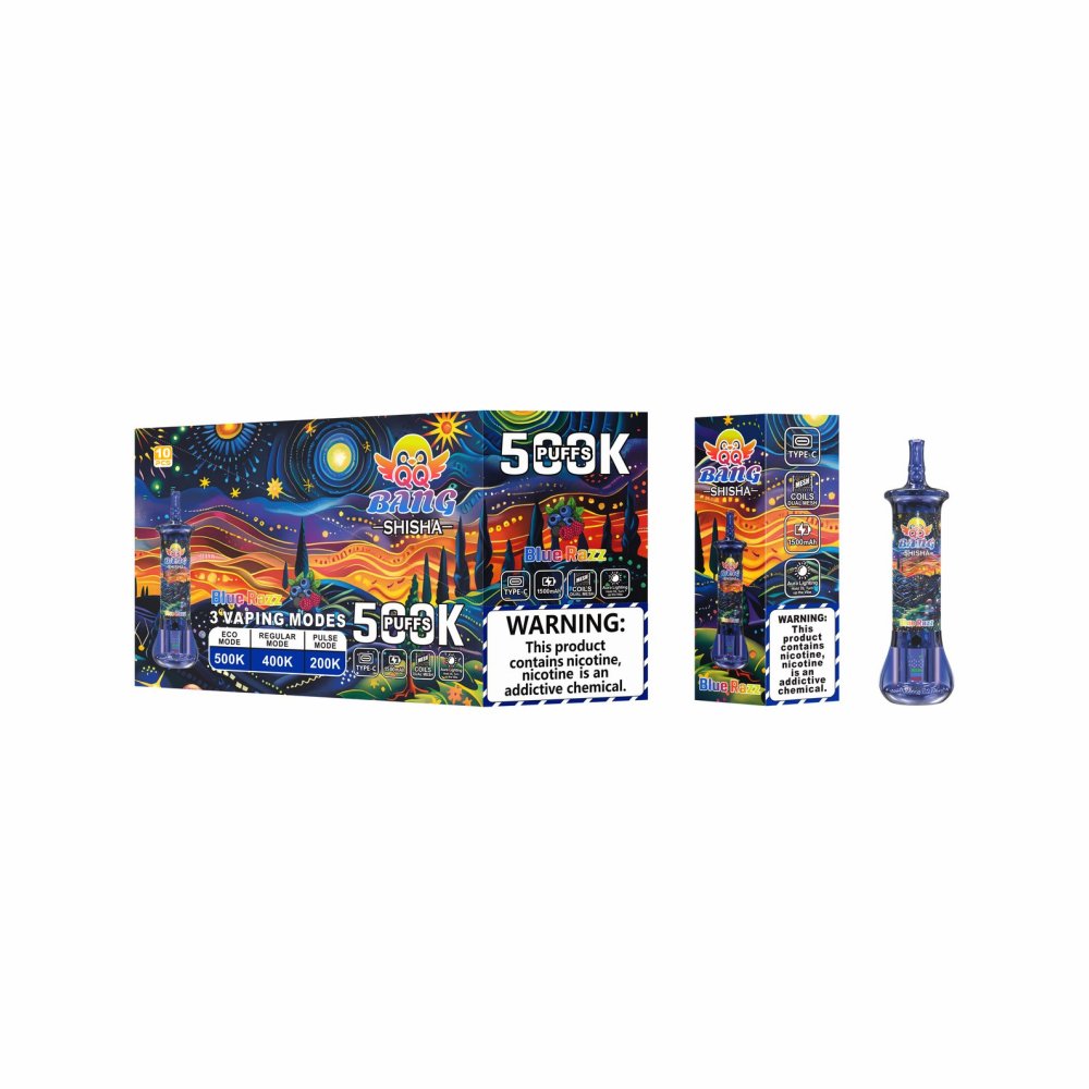 QQBANG 500K Puffs Disposable Vape - view 1 - Splyv Reserve