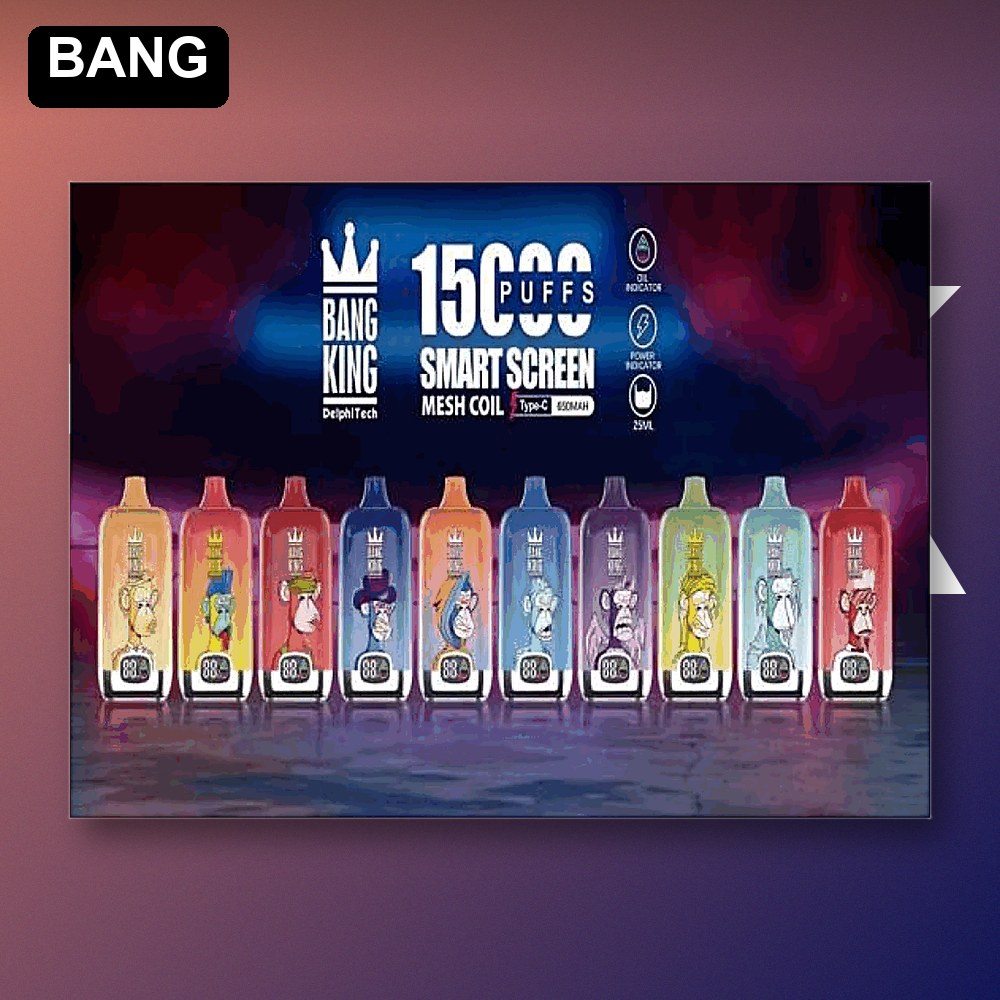 BANG King 15K Puffs Rechargeable Mesh Coil