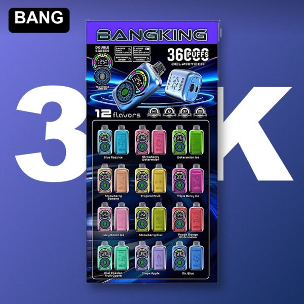 BANG King 36K Puffs Disposable Vape - promo image