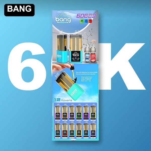 BANG 60K Puffs Disposable Vape - promo image