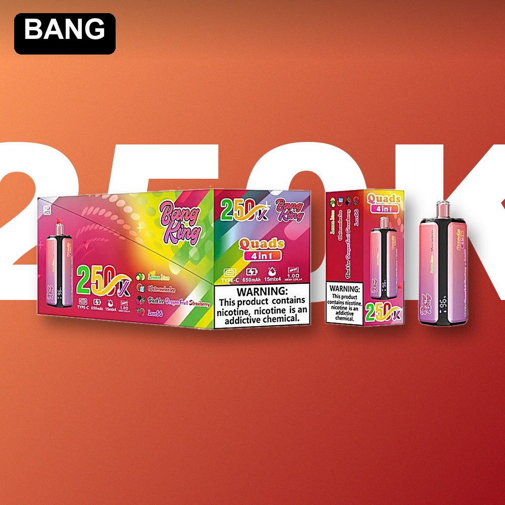BANG King 250K Puffs Disposable Vape - promo image