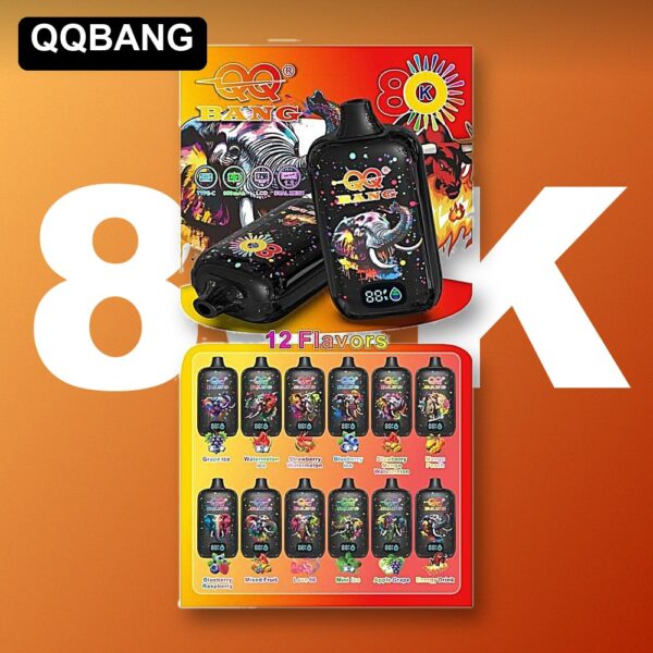 QQBANG 80K Puffs Disposable Vape - promo image